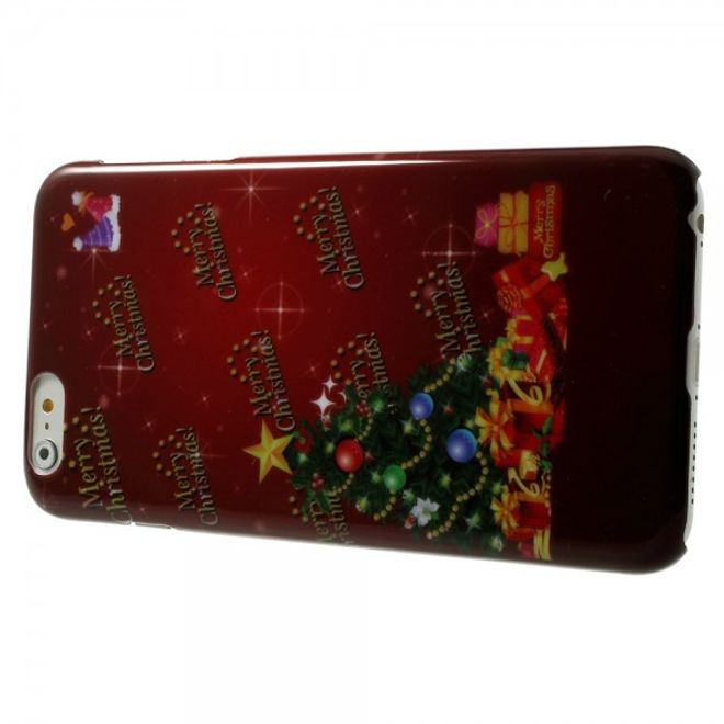 iPhone 6 Plus/6S Plus Hart Plastik Case mit Tannenbaum und Schriftzug
