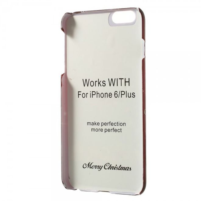iPhone 6 Plus/6S Plus Hart Plastik Case mit Tannenbaum und Schriftzug