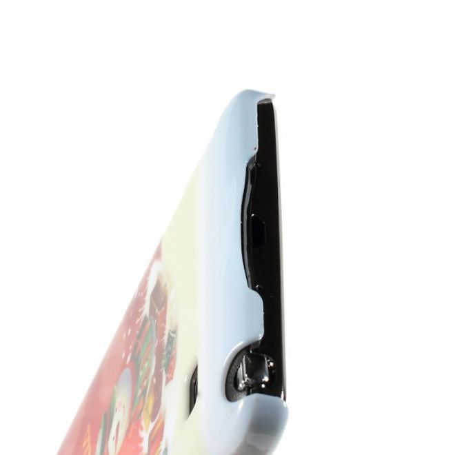 Samsung Galaxy Note 4 Hart Plastik Case mit Glocken und Schneemann