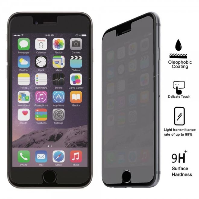 iPhone 6 Plus/6S Plus Schutzfolie aus gehärtetem Glas - AntiSpy