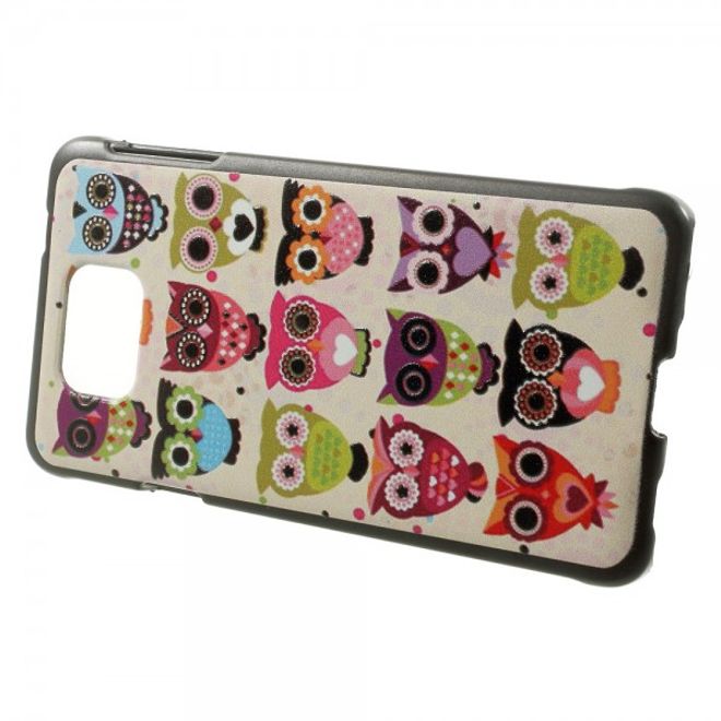 Samsung Galaxy Alpha Hart Plastik Case mit lieben Eulen