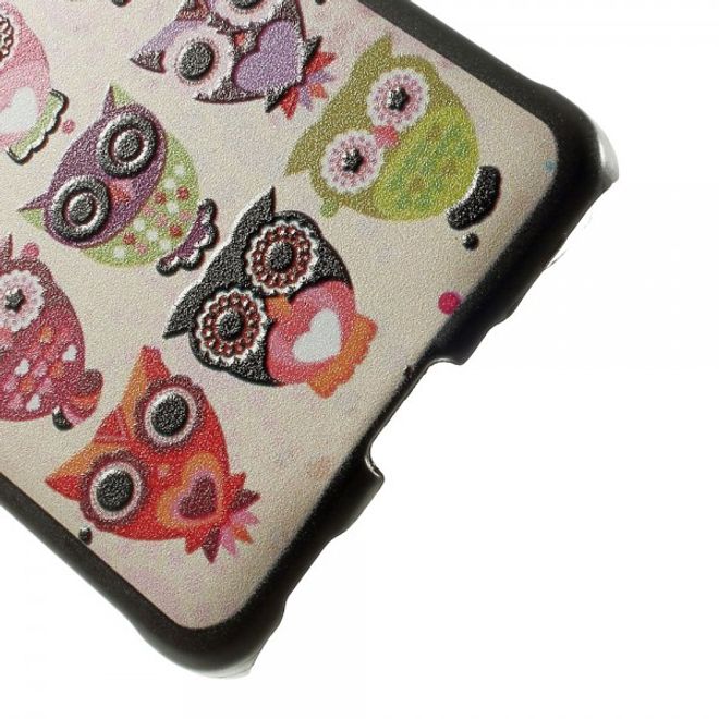 Samsung Galaxy Alpha Hart Plastik Case mit lieben Eulen