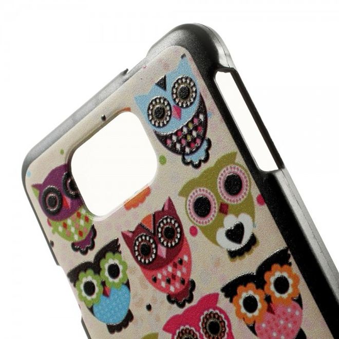 Samsung Galaxy Alpha Hart Plastik Case mit lieben Eulen