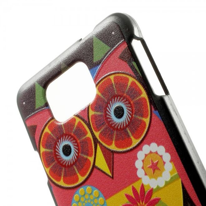 Samsung Galaxy Alpha Hart Plastik Case mit liebenswerter Eule