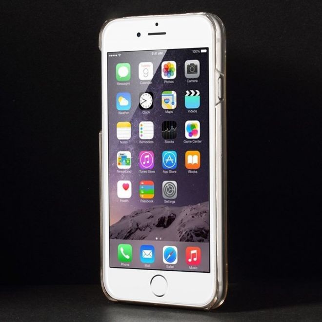 iPhone 6/6S Hart Plastik Case mit Flüssigkeit in einer Bierflasche - grün