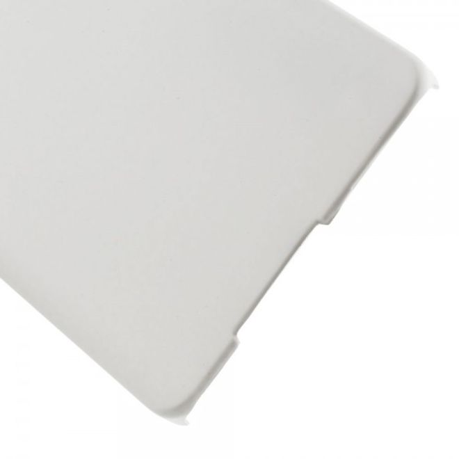 Samsung Galaxy A5 Gummiertes Hart Plastik Case - weiss