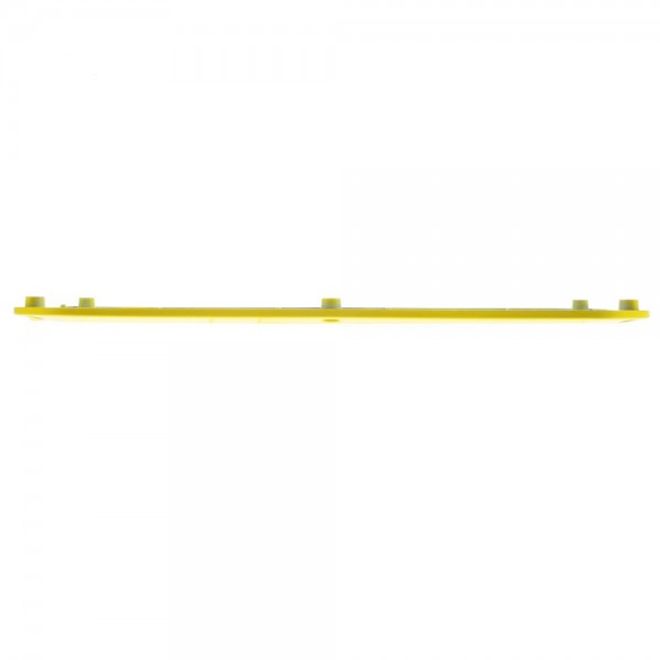 Samsung Galaxy Alpha LOVE MEI Ultrarobustes Metall, Silikon und gehärtetes Glas Cover - gelb