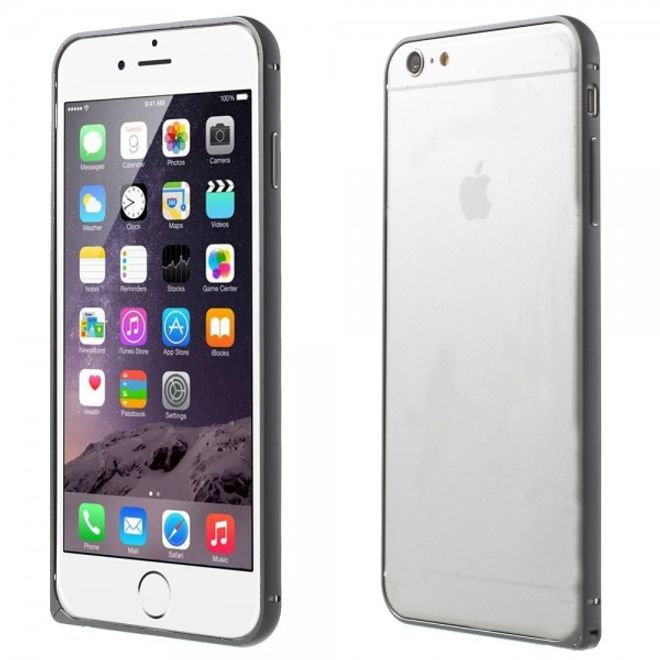 iPhone 6 Plus/6S Plus LOVE MEI Metall Bumper Curved - silber