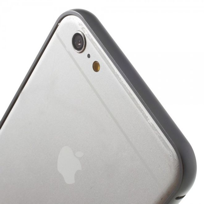 iPhone 6 Plus/6S Plus LOVE MEI Metall Bumper Curved - silber