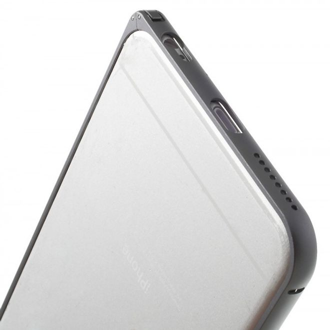 iPhone 6 Plus/6S Plus LOVE MEI Metall Bumper Curved - silber