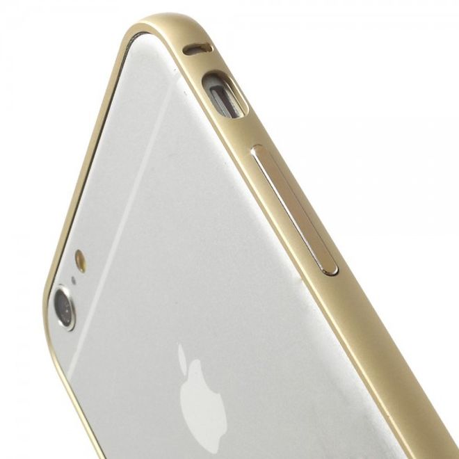 iPhone 6 Plus/6S Plus LOVE MEI Metall Bumper Curved - champagnerfarben