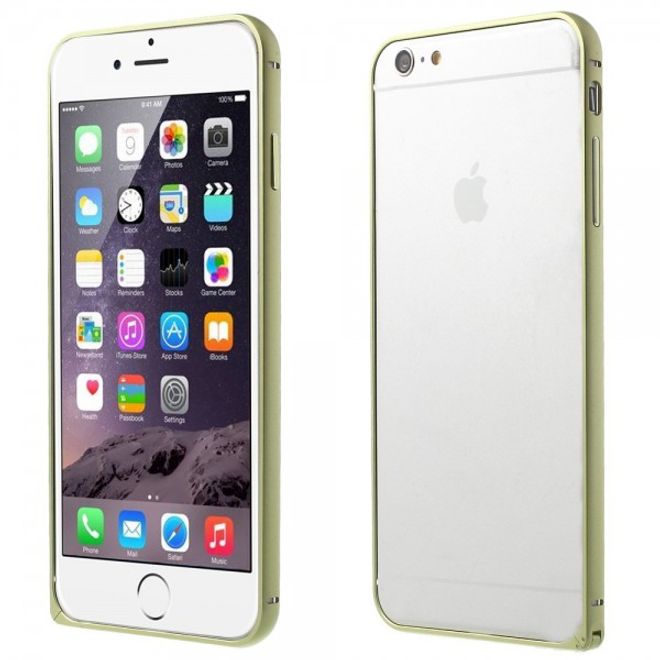 iPhone 6 Plus/6S Plus LOVE MEI Metall Bumper Curved - grün