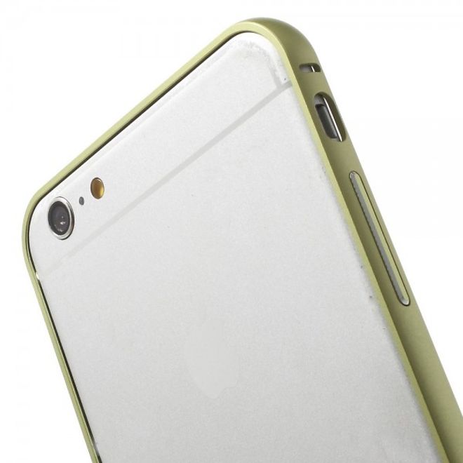 iPhone 6 Plus/6S Plus LOVE MEI Metall Bumper Curved - grün