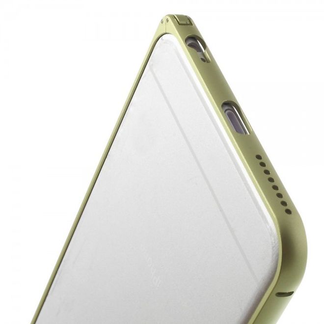 iPhone 6 Plus/6S Plus LOVE MEI Metall Bumper Curved - grün