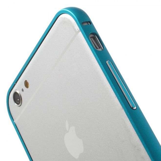iPhone 6 Plus/6S Plus LOVE MEI Metall Bumper Curved - blau