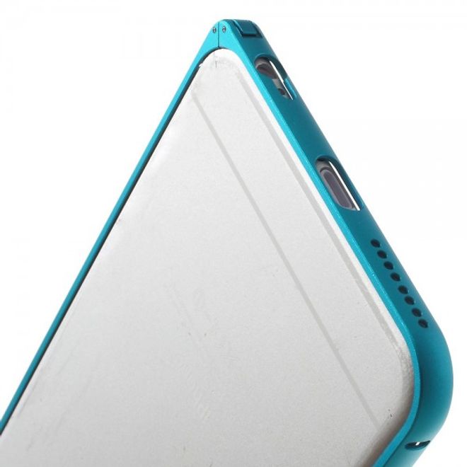 iPhone 6 Plus/6S Plus LOVE MEI Metall Bumper Curved - blau
