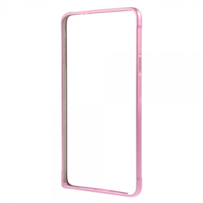 Samsung Galaxy Note 4 LOVE MEI Metall Bumper Curved - pink