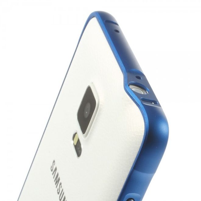 Samsung Galaxy Note 4 LOVE MEI Metall Bumper Curved - dunkelblau