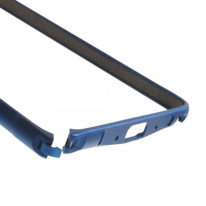 Samsung Galaxy Note 4 LOVE MEI Metall Bumper Curved - dunkelblau
