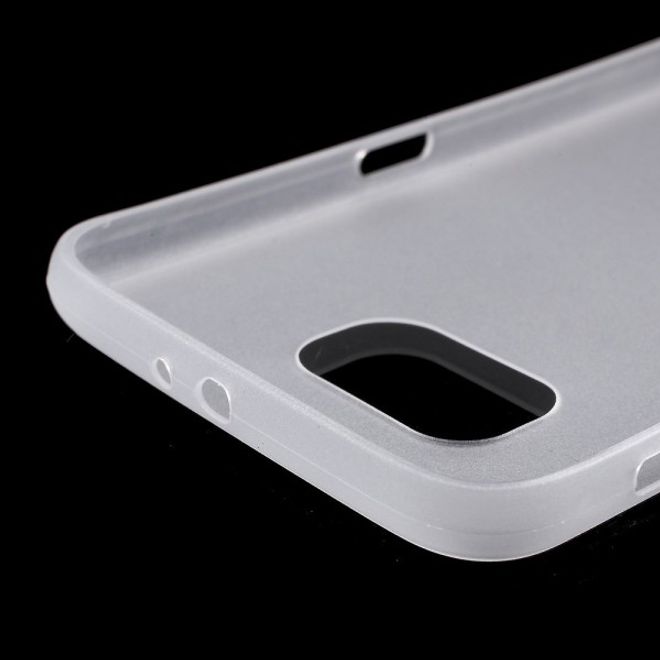 Samsung Galaxy S6 Ultradünnes (0.3mm), elastisches Plastik Case - weiss