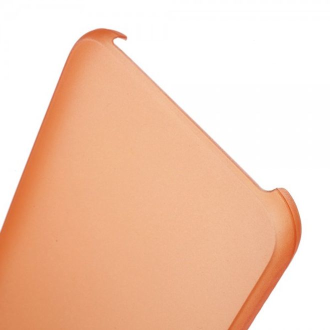 Samsung Galaxy S6 Ultradünnes (0.3mm), elastisches Plastik Case - orange