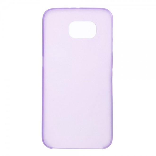 Samsung Galaxy S6 Ultradünnes (0.3mm), elastisches Plastik Case - purpur