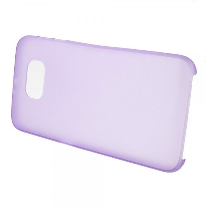 Samsung Galaxy S6 Ultradünnes (0.3mm), elastisches Plastik Case - purpur