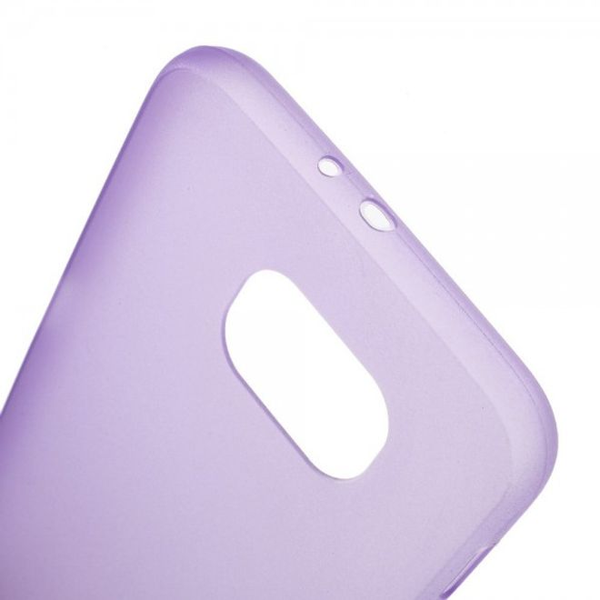 Samsung Galaxy S6 Ultradünnes (0.3mm), elastisches Plastik Case - purpur