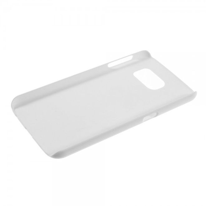 Samsung Galaxy S6 Mattes Hart Plastik Case - weiss
