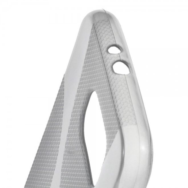 Samsung Galaxy S6 Elastisches Plastik Case X-Shape - grau