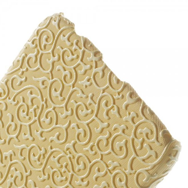 Samsung Galaxy S6 Hart Plastik Case mit markanter Oberfläche - gelb