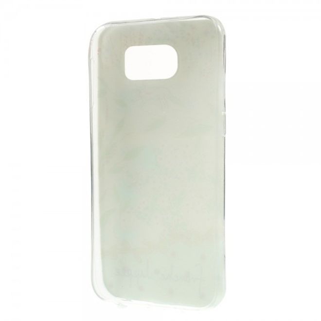 Samsung Galaxy S6 Dünnes, elastisches Plastik Case mit Frühlingsstimmung