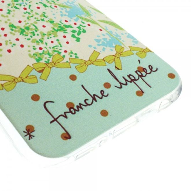 Samsung Galaxy S6 Dünnes, elastisches Plastik Case mit Frühlingsstimmung