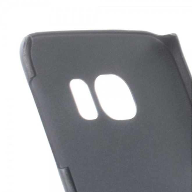 Galaxy S6 Edge Hart Plastik Case mit Eiffelturm und Fashion Girl