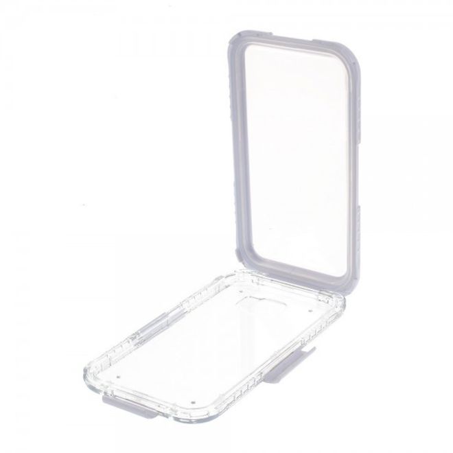 Galaxy S6 Edge Wasserdichte Schutzhülle aus Plastik und Silikon - weiss