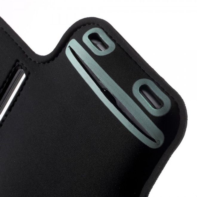 Sport Armband Case für das Samsung Galaxy S6 und Galaxy S6 Edge - schwarz
