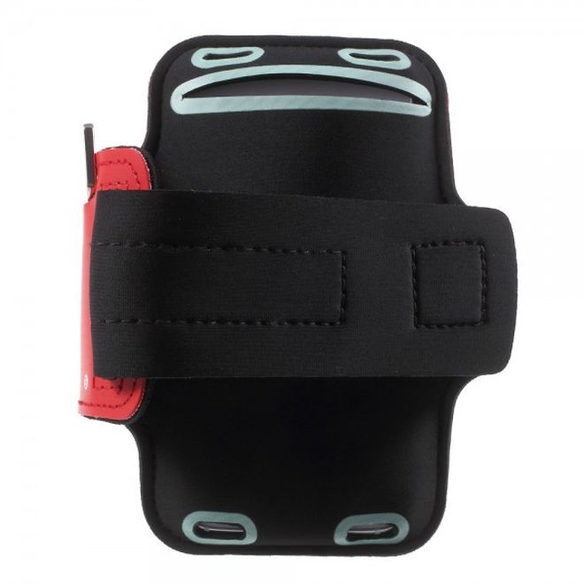 Sport Armband Case für das Samsung Galaxy S6 und Galaxy S6 Edge - rot