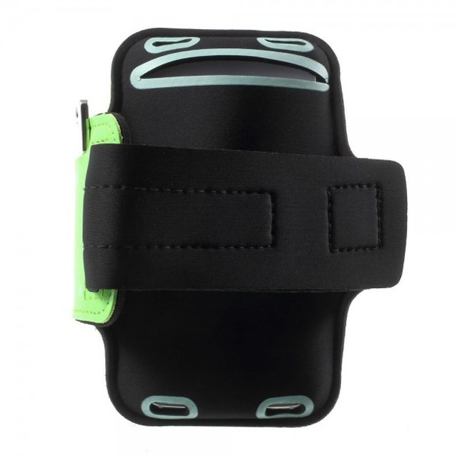 Sport Armband Case für das Samsung Galaxy S6 und Galaxy S6 Edge - grün