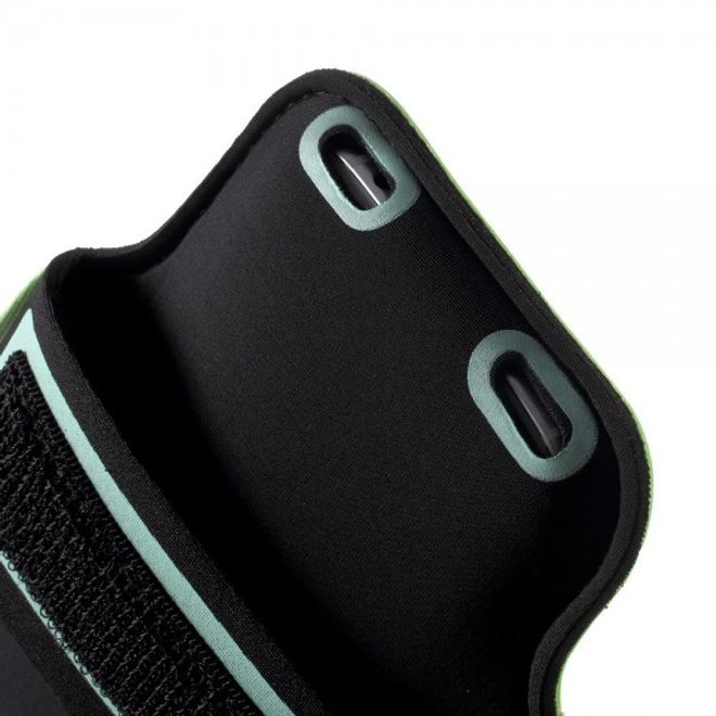 Sport Armband Case für das Samsung Galaxy S6 und Galaxy S6 Edge - grün