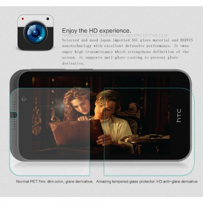 HTC Desire 320 Nillkin Anti-Explosions Schutzfolie