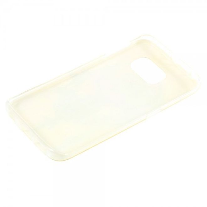 Galaxy S6 Edge Elastisches Plastik Case mit schwarzem Traumfänger