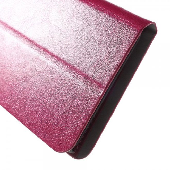 Microsoft Lumia 640 XL/640 XL Dual Crazy Horse Leder Case - rosa