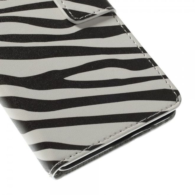 Microsoft Lumia 640/640 Dual Leder Case mit Zebrastreifen