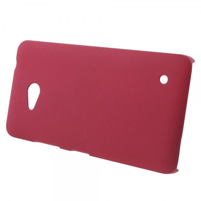 Microsoft Lumia 640/640 Dual Mattes Hart Plastik Case mit sandartiger Oberfläche - rosa