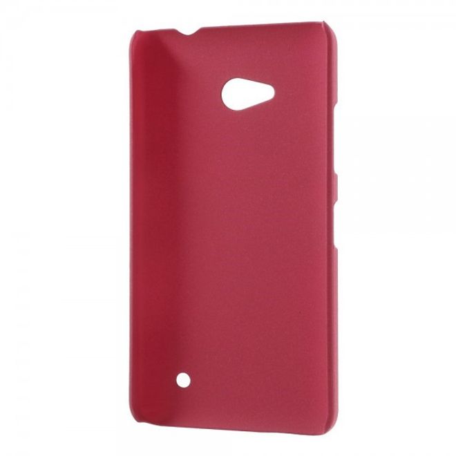 Microsoft Lumia 640/640 Dual Mattes Hart Plastik Case mit sandartiger Oberfläche - rosa
