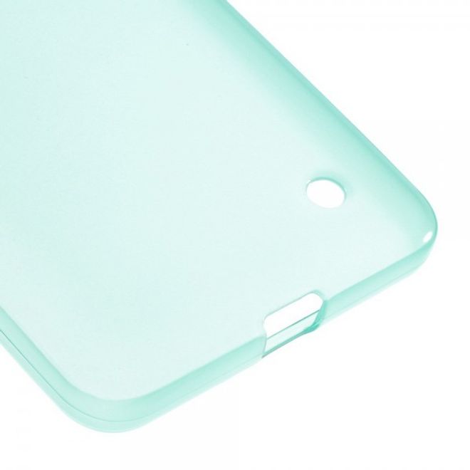Microsoft Lumia 640/640 Dual Elastisches, leicht glänzendes Plastik Case - blau