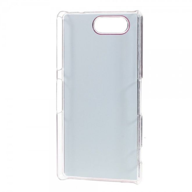 Sony Xperia Z3 Compact Hart Plastik Case mit einer CD-like Oberfläche - rosa