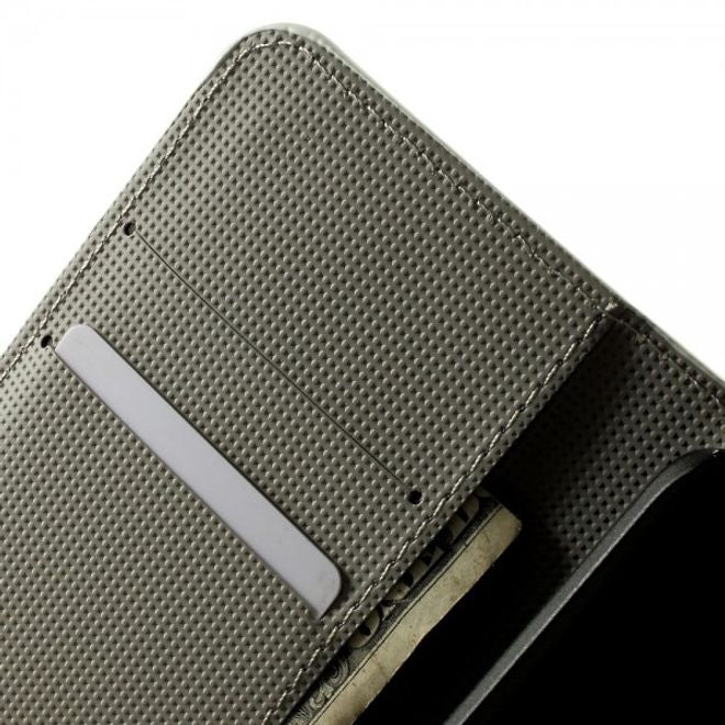 Wiko Birdy Leder Case mit Zebrastreifen