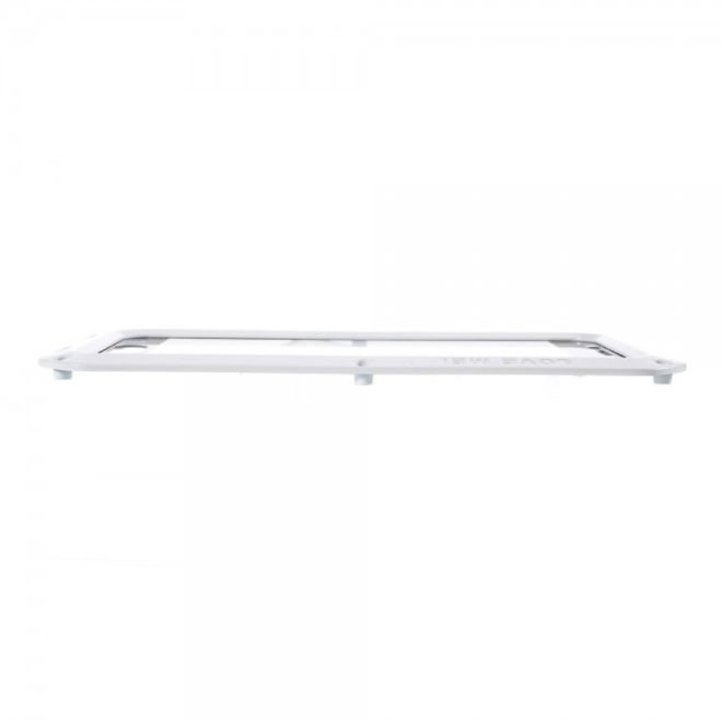 Samsung Galaxy S6 LOVE MEI Ultrarobustes Metall, Silikon und gehärtetes Glas Case - weiss