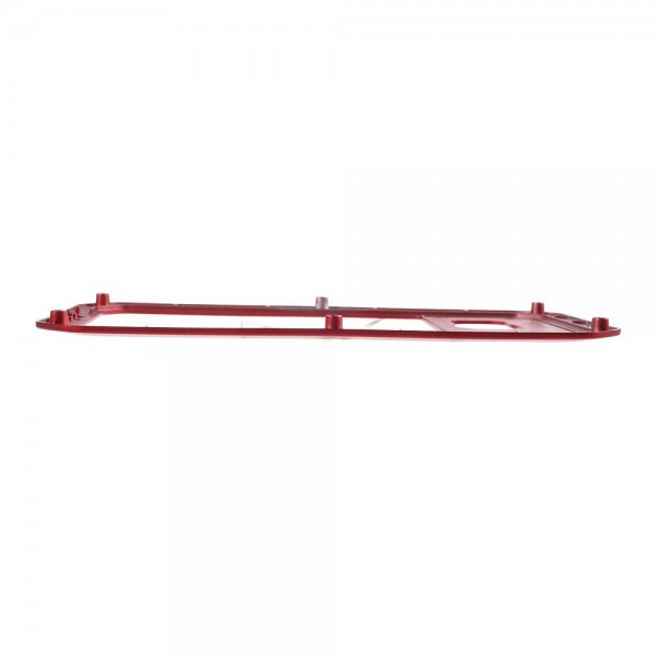 Samsung Galaxy S6 LOVE MEI Ultrarobustes Metall, Silikon und gehärtetes Glas Case - rot